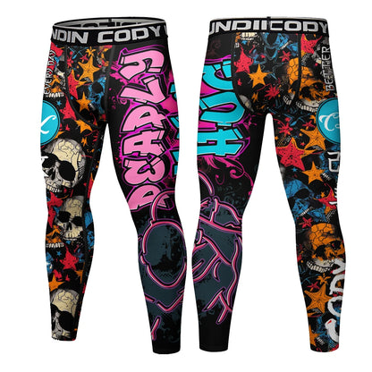 Men's Running Leggings Sportswear Quick Dry Gym Fitness Tights