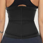 Sports women's waist trainer, slimming belt, sweat resistant, adjustable zipper