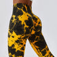 Tie Dye Seamless Yoga Pants Sport Leggings