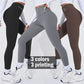 High Waist Yoga Warm Leggings Sports Tights Thermal Woman Running Pants