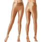 Yoga Pants Leggings Solid Color Glossy Stretchy Athletic Pants