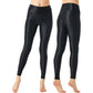Yoga Pants Leggings Solid Color Glossy Stretchy Athletic Pants