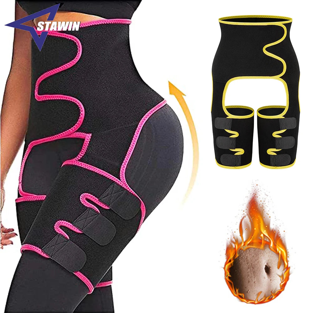 Waist Trainer for Women,3 In 1 Waist Thigh Trimmer and Weight Loss