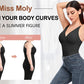 Shapewear Bodysuit Thong Body Shaper for Women Waist Trainer