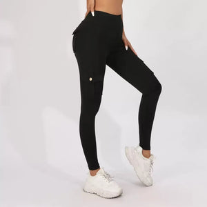 Solid Color Leggings High Waisted Fitness Legings Yoga Pants